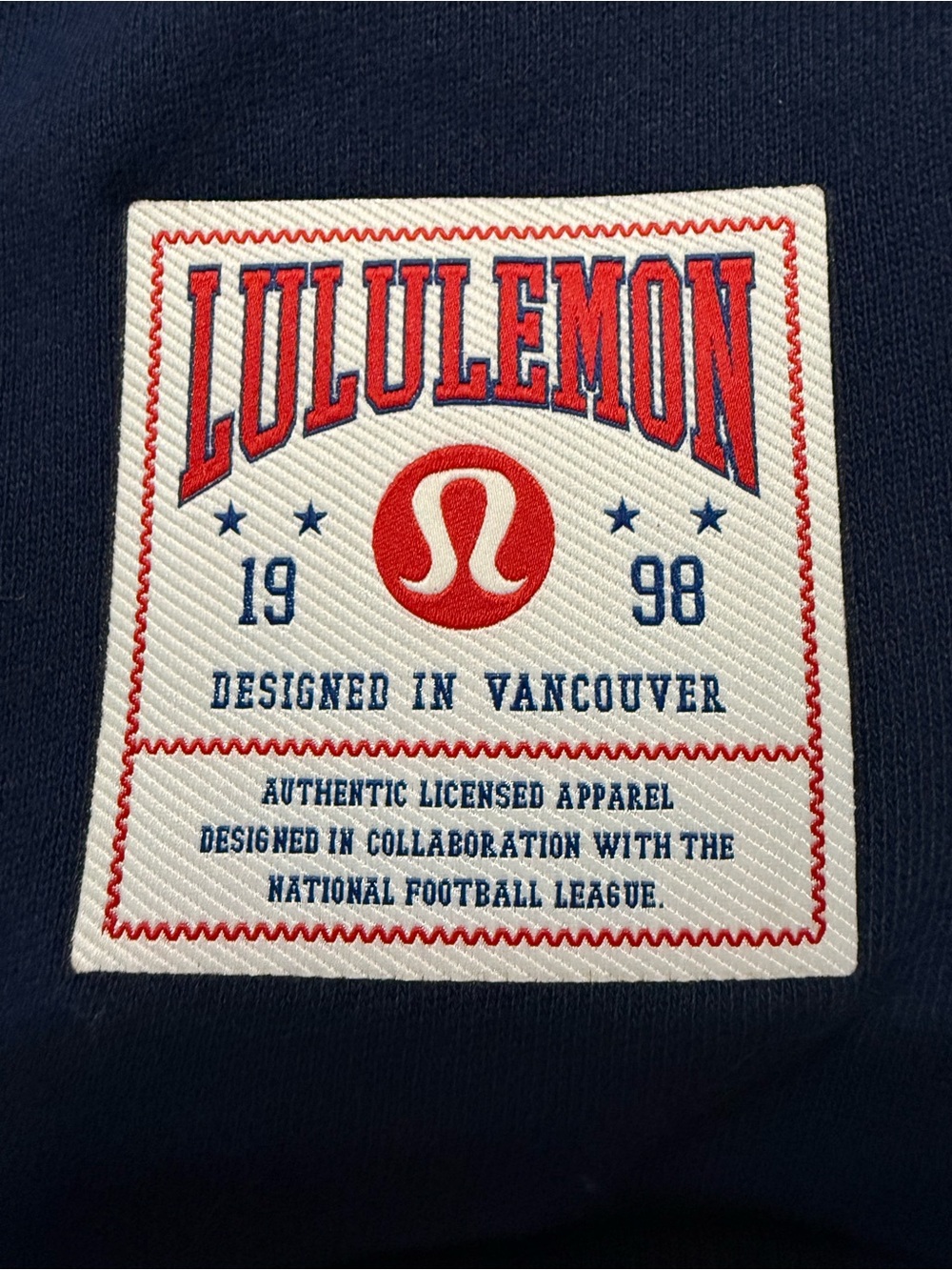 NWT NFL Shop Seattle Seahawks Lululemon Collab Steady State Crew Sz L - Picture 9 of 10